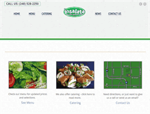 Tablet Screenshot of insalatatroy.com